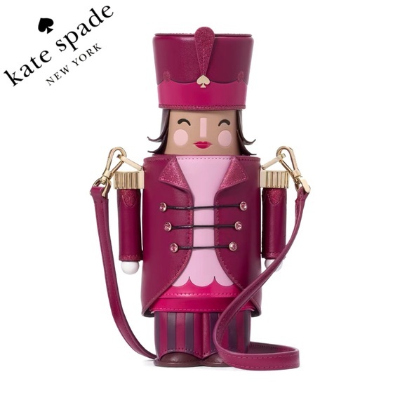 NWT KATE SPADE Oh‎ What Fun 3D Nutcracker Crossbody